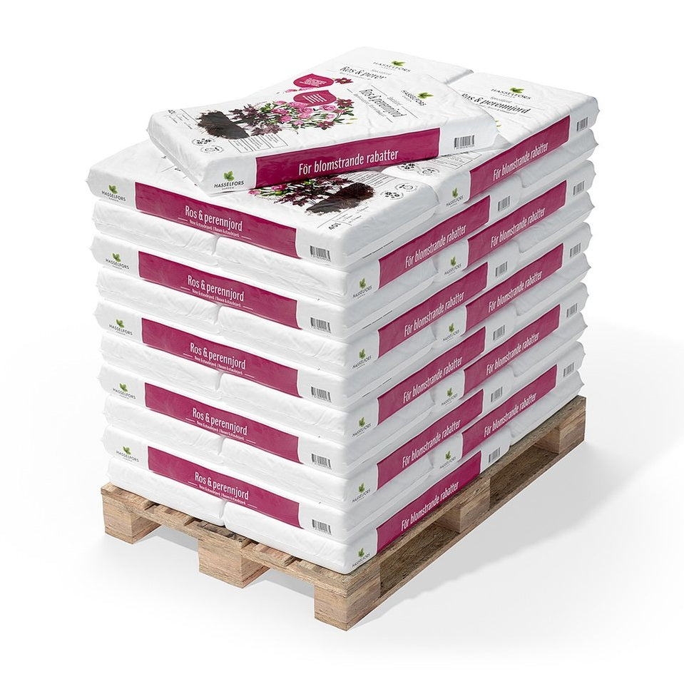 Hasselfors Ros & Perennjord, 40 liter, 48st, Helpall